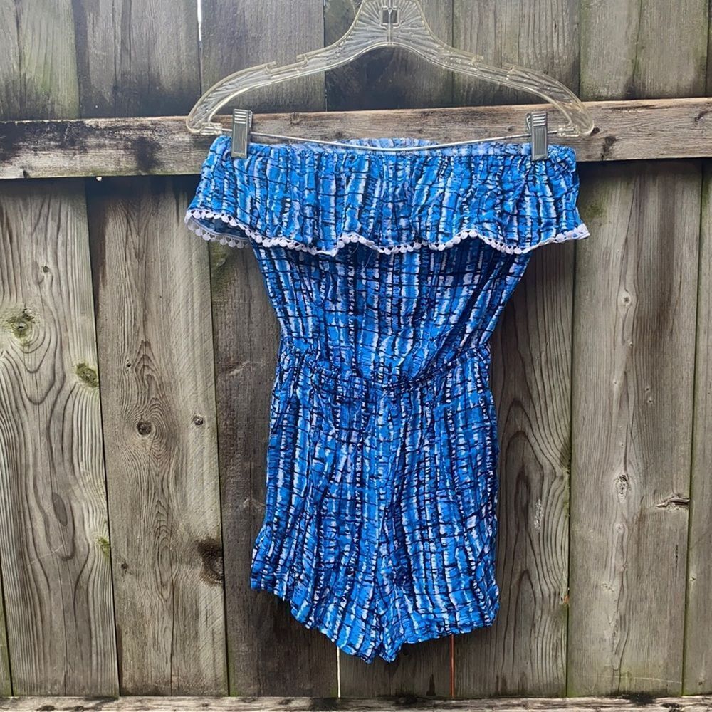 Strapless romper sz. S
